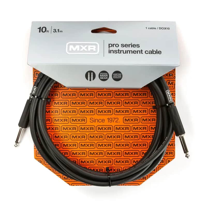 CAVO JACK PER CHITARRA MXR DCIX10 Cavo Strumento Pro Series 3MT image 1