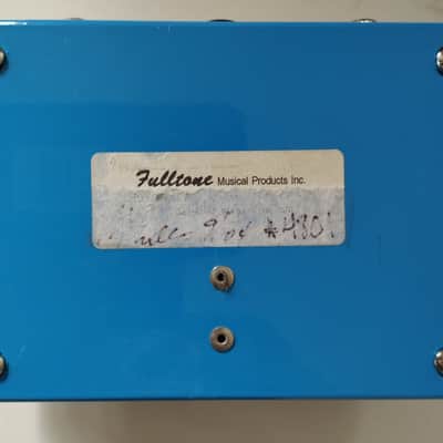 Fulltone Full Drive 2 (Non-MOSFET) 1996 - 2007 - Blue image 4