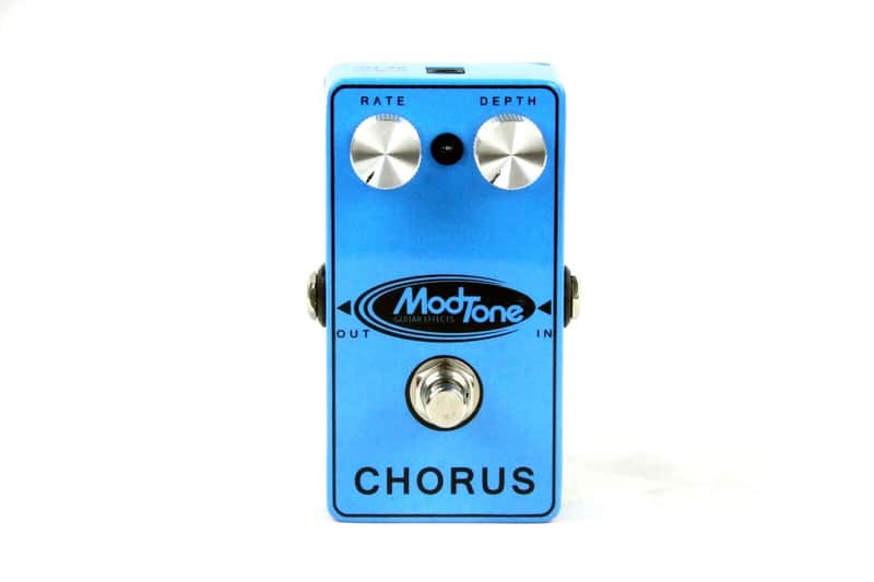 Modtone MT-CHR Blue Sparkle Classic Chorus Pedal image 1