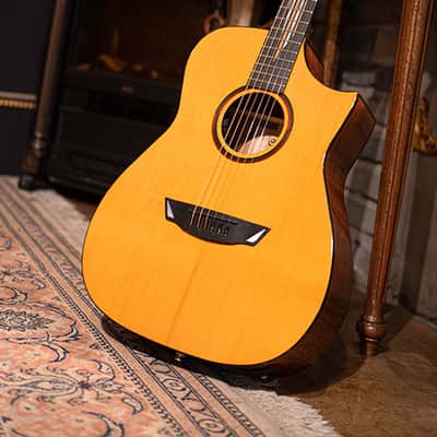 Cort LUXE II Frank Gambale Signature Natural Glossy w/Case (B Stock) image 4