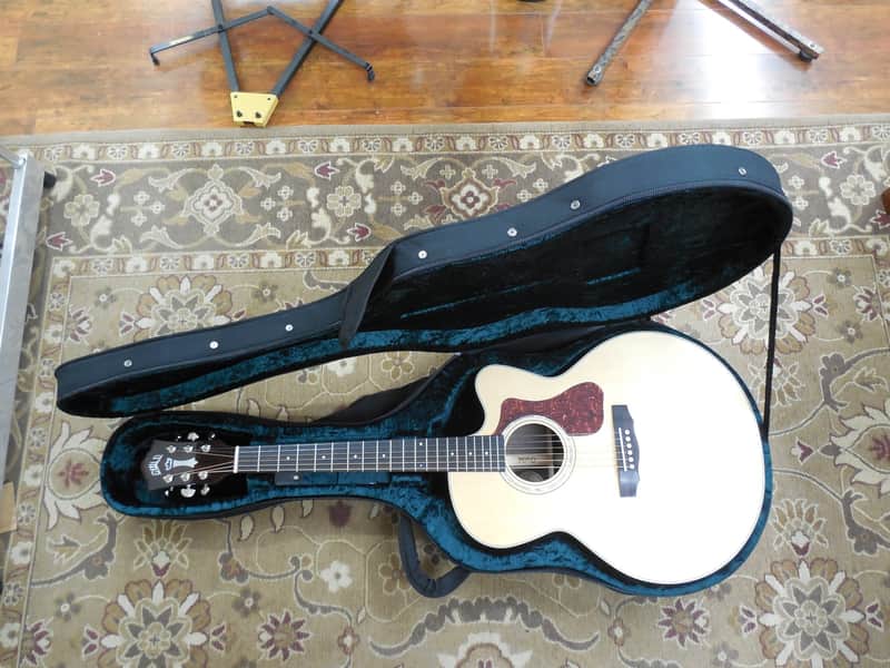 Guild F150CE Acoustic Electric Jumbo Guitar with Case and Professional Setup! image 1