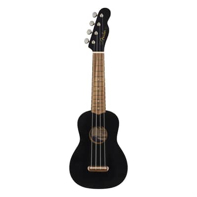 Venice Soprano Uke Black Fender image 6