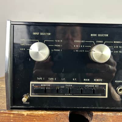 McIntosh C-26 Preamplifier 1970’s - Black/green image 3