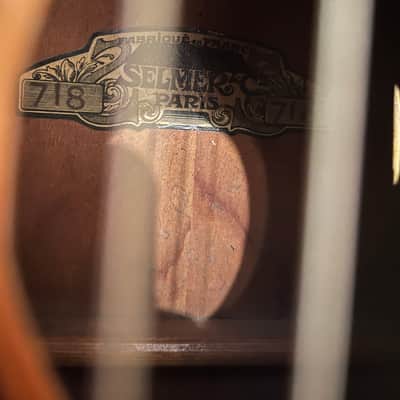 1949 Selmer Maccaferri Gypsy Jazz Guitar #718 Django Reinhardt image 17