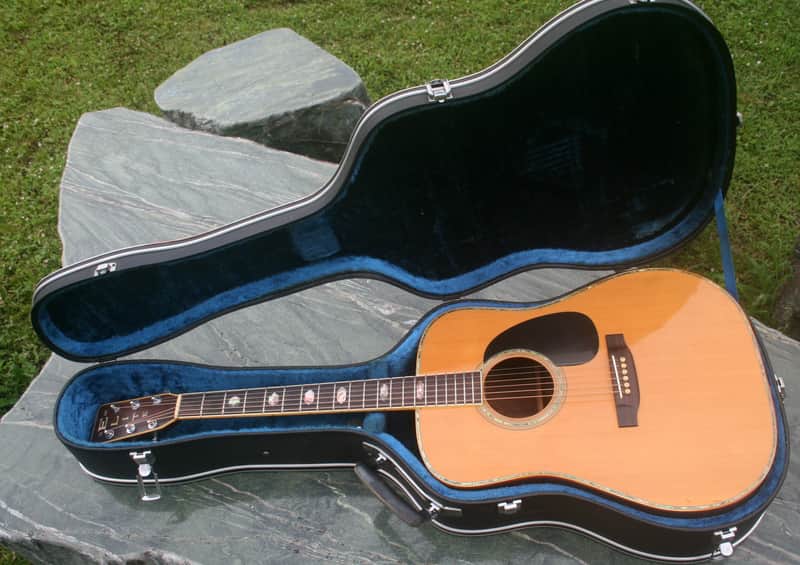 1976 Takamine Elite TW100 Jacaranda Body Natural+Vintage Hard Case image 1