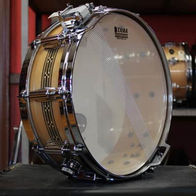 Tama 50th Anniversary Limited Mastercraft 5.5x14 Artwood Reissue Snare Drum image 7