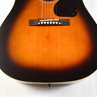 Epiphone "Inspired by Gibson Custom" '42 Banner J-45 with Rosewood Fretboard - Vintage Sunburst image 3