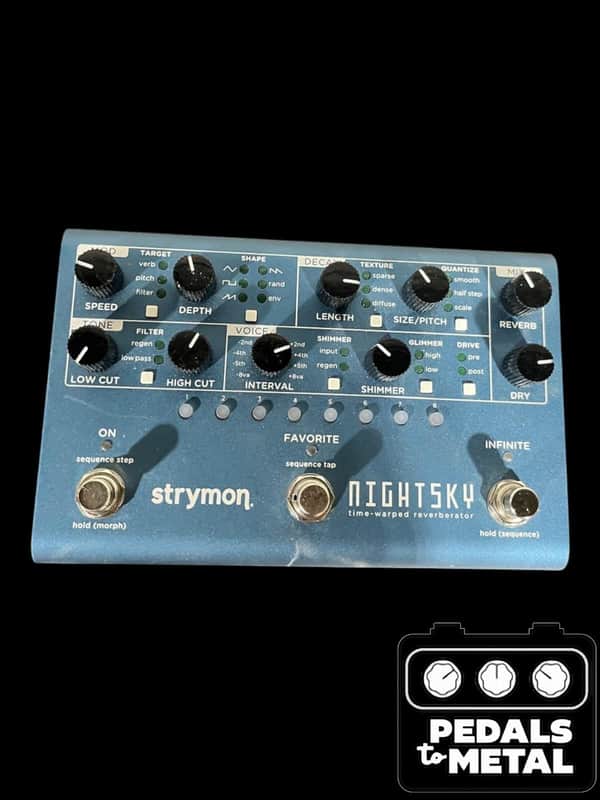 Strymon NightSky Time-Warped Reverberator 2020 - Present - Blue - X16320 image 1
