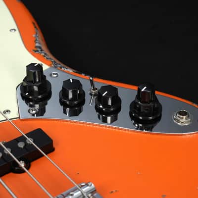 Dhatarattha DEB5 Jazz Bass 5 string - PAISLEY RELIC image 7