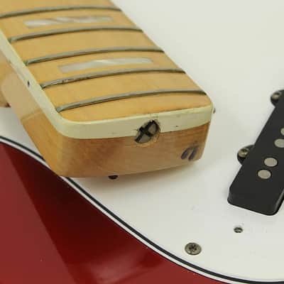 Fender Jazz Bass Candy Apple Red 70s Neck / MIJ Body image 10