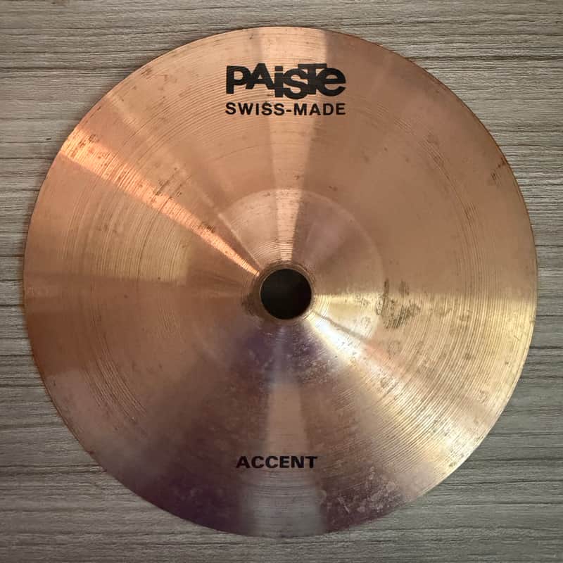Paiste 6" Accent Cymbal 1980 - Present - Traditional image 1