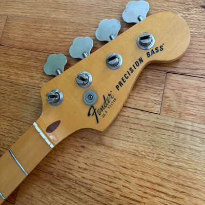 1982 Fender Precision Bass Neck image 2