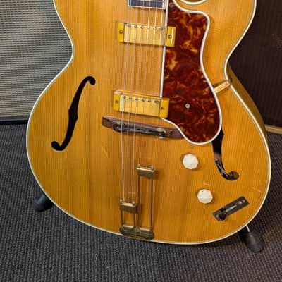 Epiphone Zephyr DeLuxe Regent Electric Archtop w/Case - Natural Blonde (1951) image 3