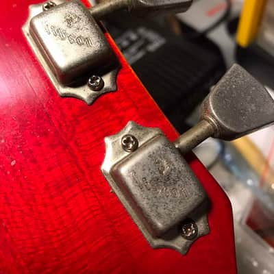 Gibson Les Paul Deluxe LEFTY 1978 - Cherry Sunburst Mini HB image 16