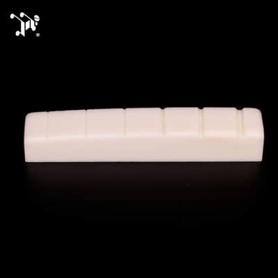 Tone Ninja Genuine Bleached Bone Slotted 43mm (e.g. PRS SE) Nut TN-NUT-007-BL image 2