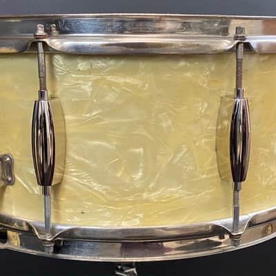 Slingerland 12x24/12x14/16x16/6.5x14" Radio King Drum Set - 30's WMP image 13