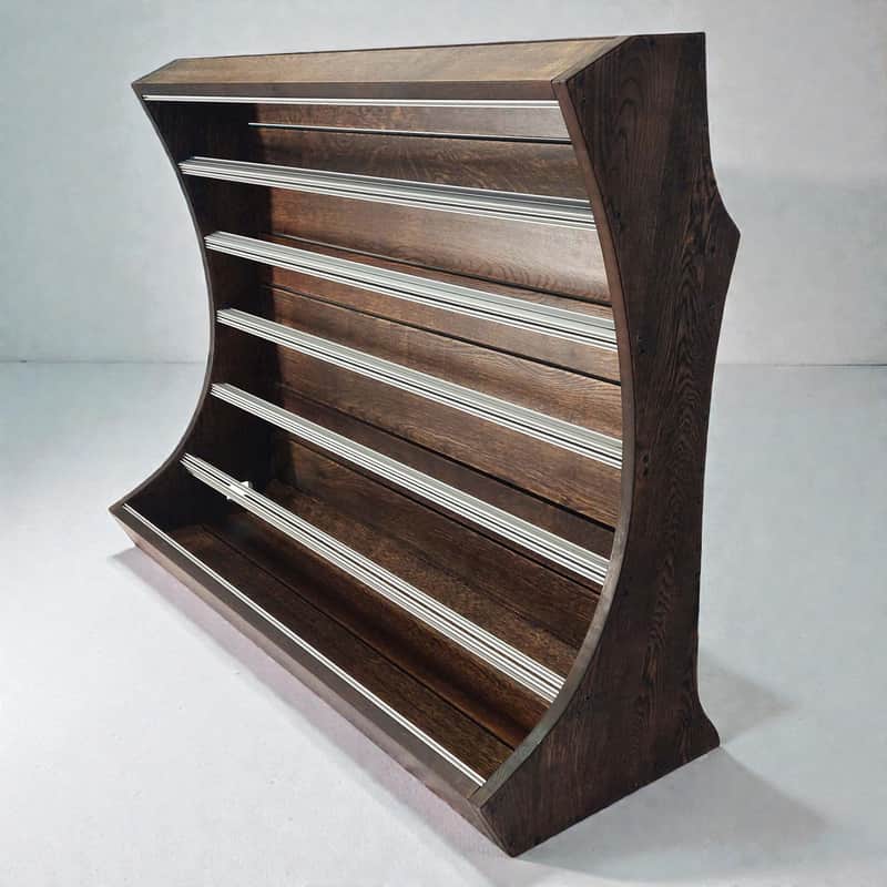 18U / 196hp Eurorack case MARIZILLA • Dark oak • Rails + M3 nuts / Unpowered image 1