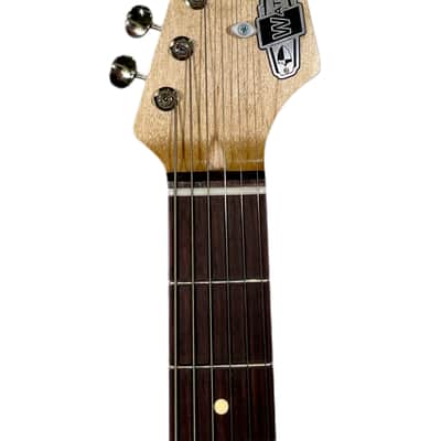 Waterslide Guitars S-Style Dual Foil 2022 Blonde w/ upgraded 1-Piece Body NEW (Authorized Dealer) image 10