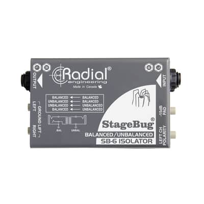 Radial StageBug SB-6 Isolator | Reverb
