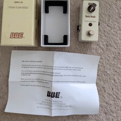 BBE Mini Boosta Grande 2010s - White image 1