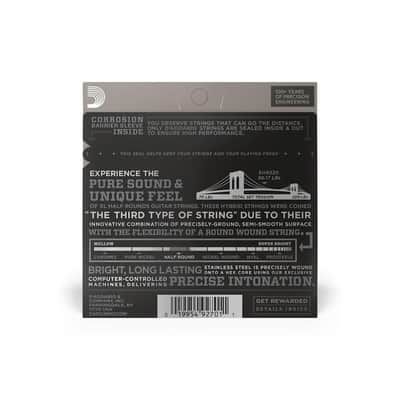 D'Addario XL Half-Round Electric Guitar Strings | 09-42 (Super Light) image 2