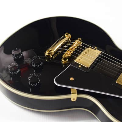 Epiphone "Inspired by Gibson Custom" Les Paul Custom - Ebony image 6