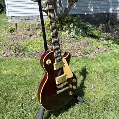 Gibson Les Paul 1987 - Ox Blood / Wine Red Gold Hardware! image 5