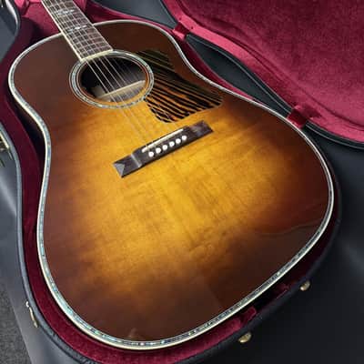 Gibson Custom Limited Edition Advanced Jumbo Anniversary - Cremona Burst with Gold Hardware image 8