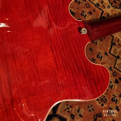 2023 Gibson ES-335 Figured Sixties Cherry w/ OHSC | Block Inlay, Figured Top image 14
