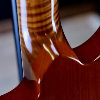 Knaggs Chesapeake Severn Trem Amber Gloss Roasted Alder/Flamed Maple image 14
