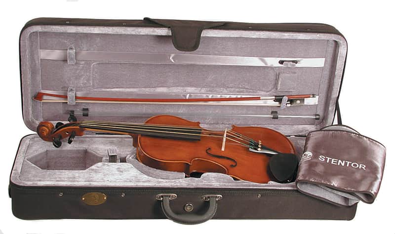 Stentor 1505-15 Student II Series 15" Size Viola Outfit w/Lightweight Case & Wood Bow image 1