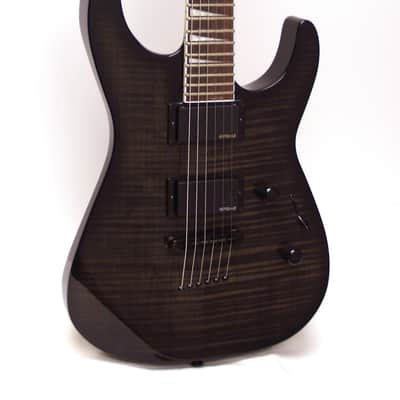 Jackson SLXT Soloist X Series Electric Guitar - Transparent Black image 1
