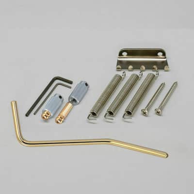 NEW Gotoh 510T-BS1 Non-locking 2 Point Tremolo Bridge w/ Hardware - GOLD image 2