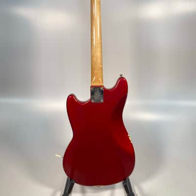 Fender Mustang Guitar with Rosewood Fretboard 1969 - 1973 - Competition Red image 10
