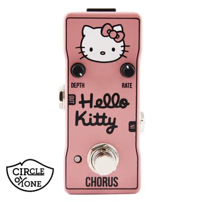 Circle of Tone CHORUS Guitar Effect Pedal True Bypass DEPTH/RATE Hello Kitty Series + Hot Box Tuner image 6