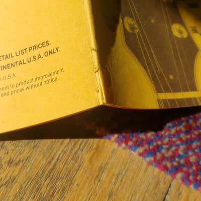 1979 Guild Price List Catalog Case Candy image 6