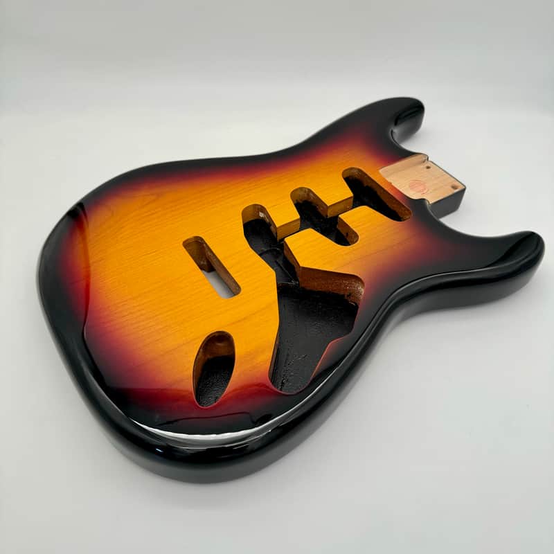 HooDoo Stratocaster Body Alder 3-Tone Sunburst hsb6536 image 1