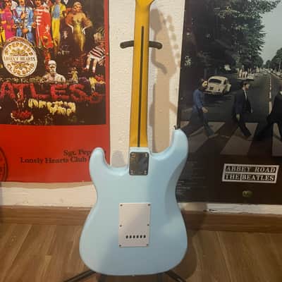 Fender Stratocaster  Sonic Blue Replica image 7