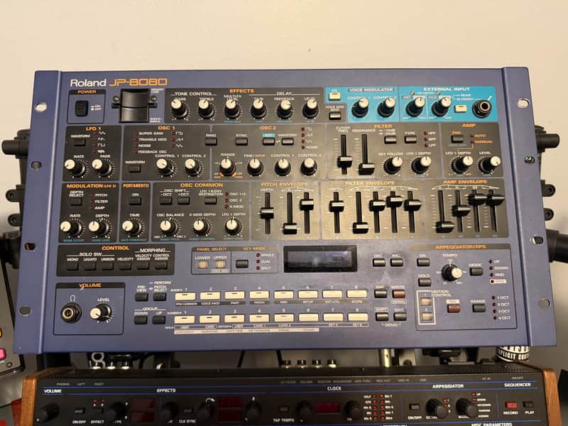 Roland JP-8080 Synthesizer Module 1998 - 2002 - Black image 1