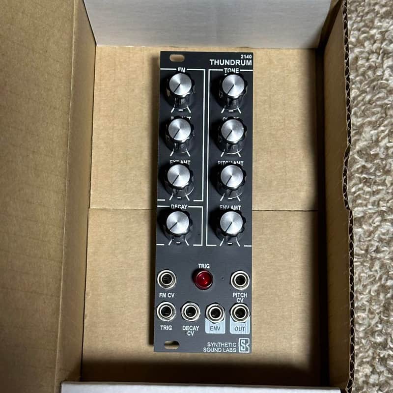 Synthetic Sound Labs 2140 ThunDrum Eurorack Percussion Module image 1