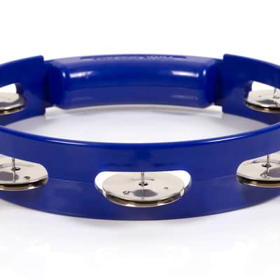 Rhythm Tech TRUE COLOURS TAMBOURINE 8" TC4048 - Blue image 3