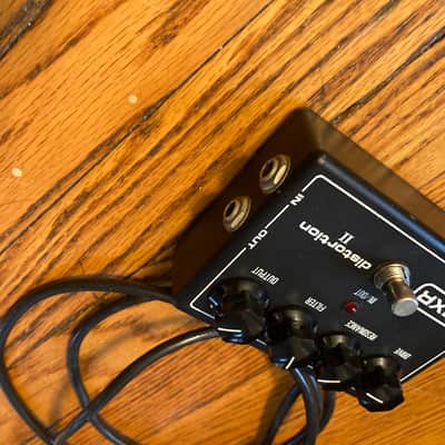MXR Distortion II Vintage 1983 Black Box Anniversary RARE CLEAN 1983 - Black image 3