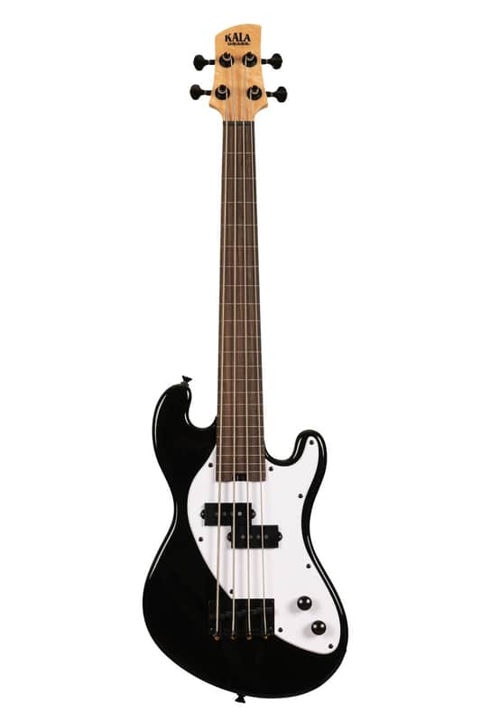 Kala Solid Body 4-String Jet Black Fretless U BASS UBASS-SB-BK-FL (Open Box) image 1
