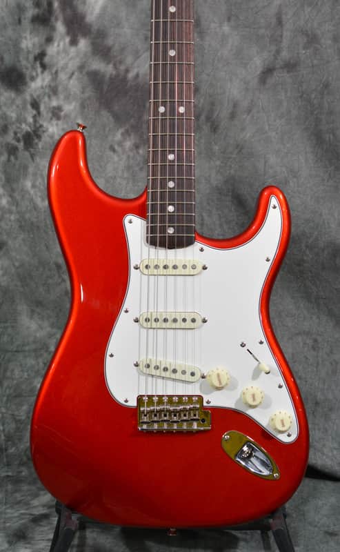 Fender American Vintage II 1965 Stratocaster Candy Apple Red w/ OHSC & FAST Same Day Shipping image 1