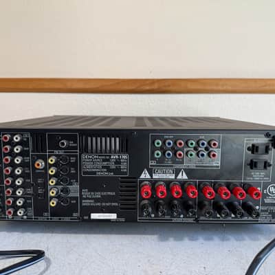 Denon AVR-1705 Receiver HiFi Stereo 6.1 Channel Home Theater Radio Vintage AVR image 5