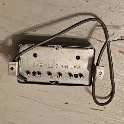 Gibson 7.42 ohms Stamped Patent Number Humbucker Pickup image 2