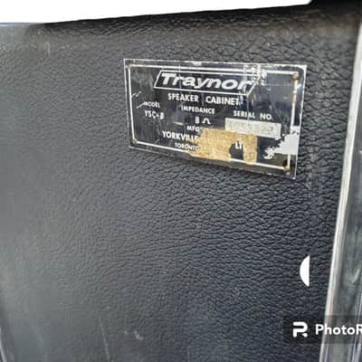 Traynor YSC-8 1970s - Black tolex/silver grill image 3
