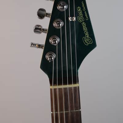 Brown Bear Guitars Jazzmaster British Racing green with Descendant bridge/vibrato image 4