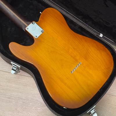 Heavily upgraded Fender American Performer Telecaster with all Rosewood Neck - Honeyburst image 7