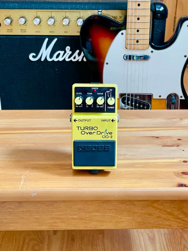 Boss OD-2 Turbo OverDrive (Black Label) | Reverb Canada